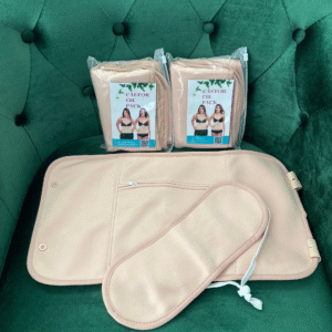 Castor Oil Wrap Set for Waist and Neck - 2 Pieces