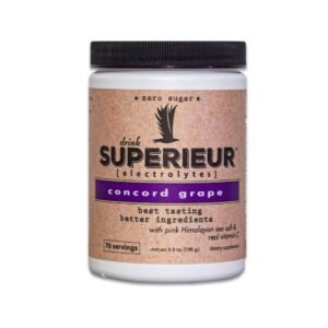 Superieur Electrolyte Powder : Concord grape